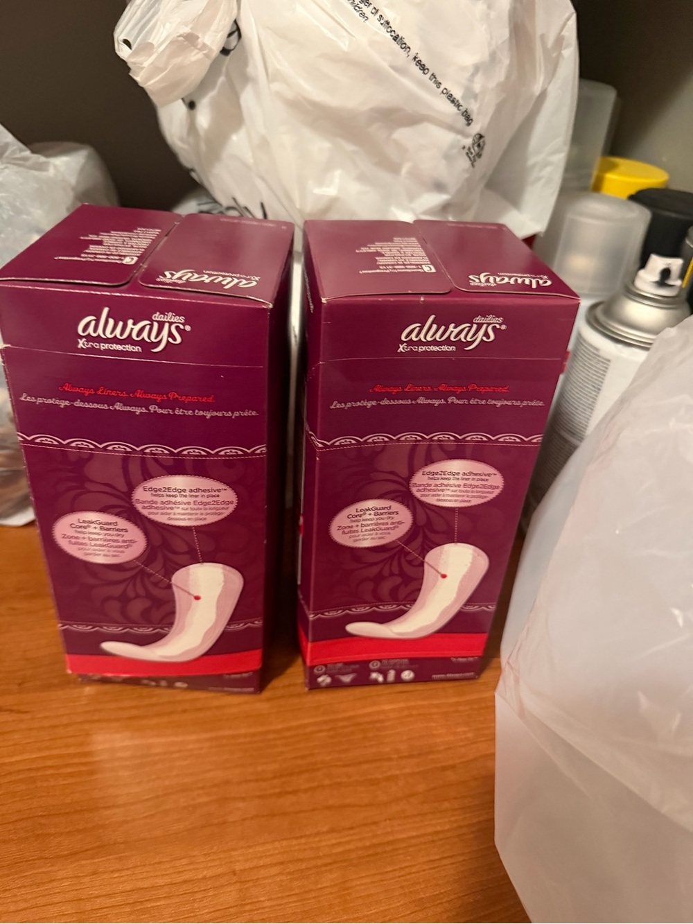 Sanitary pads boxes